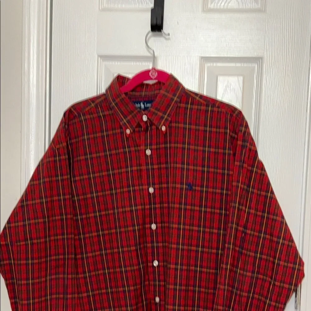 Polo Ralph Lauren Red Plaid Shirt